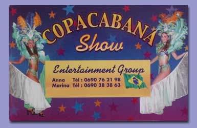 Copacabana business card